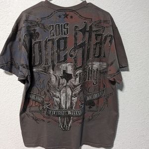 Lone star rally affliction shirt.